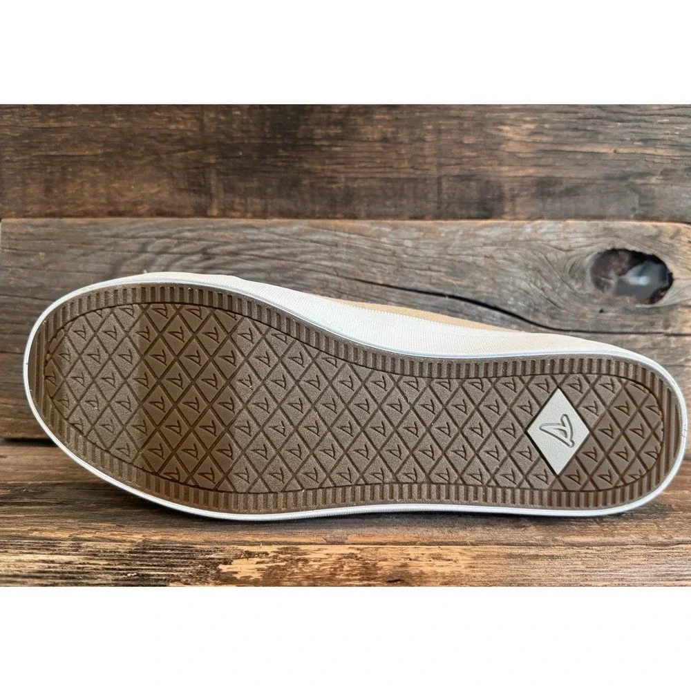 Sperry Top-Sider Canvas Boat Shoes Women's 9.5‎ Tan NEW – Classic Pair
